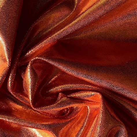 copper metal red fabric|metallic copper material.